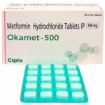 Okamet 500 Tablet (Metformin (500mg)