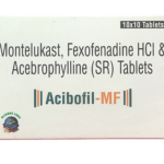 Acibofil-MF (Montelukast (10mg)+Fexofenadine HCI (120mg) +Acebrophylline (200mg)