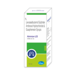 amrox Ls(Ambroxol (30mg) + Levosalbutamol (1mg) + Guaifenesin (50mg)