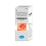 Curewax ( Paradichlorobenzene 2% w/v, Benzocaine 2.7% w/v, Chlorobutol 5% w/v & Turpentine oil 15% v/v )