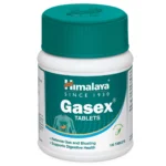 Gasex Himalaya ,100 Tablets Improves Digestion Relieves Trapped Gasses Provides Relief From Bloating