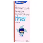 Montair LC Kid (Levocetirizine (2.5mg/5ml) + Montelukast (4mg/5ml)