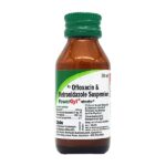 Powergyl Suspension (Ofloxacin (50mg/5ml) + Ornidazole (125mg/5ml)