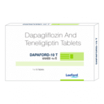 Dapaford-10 T (Dapagliflozin 10 mg & Teneligliptin Hydrobromide Hydrate eq. to Teneligliptin 20 mg )