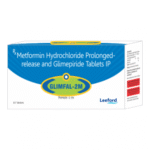 Glimfal-2M ( Glimepiride 2 mg & Metformin Hydrochloride 500 mg )