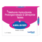 Glimfal-2M Forte (Glimepiride 2 mg & Metformin Hydrochloride 1000 mg)
