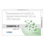 Esomefol-IT (Esomeprazole 40 mg & sustained release Itopride 150 mg)