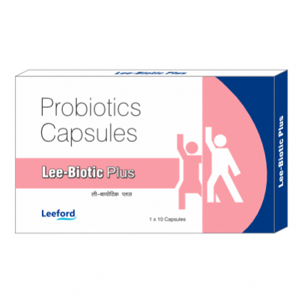 Lee-biotic Plus ( Enterococcus Faecium 30 million spores, Clostridium Butyricum 2 million spores, Bacillus Mesentericus 1 million spores & Bacillus Coagulans 50 million spores.)