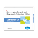 Cefredrox CV (Cefpodoxime Proxetil (200mg) + Clavulanic Acid (125mg)