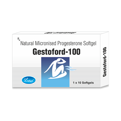 Gestoford-100 (Natural Micronised Progesterone 100 mg )