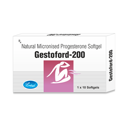 Gestoford-200 (Natural Micronised Progesterone 200 mg )