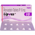 Lipvas 10mg (Atorvastatin 10mg)