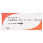 Rosubest F (Fenofibrate (160mg) + Rosuvastatin (10mg)